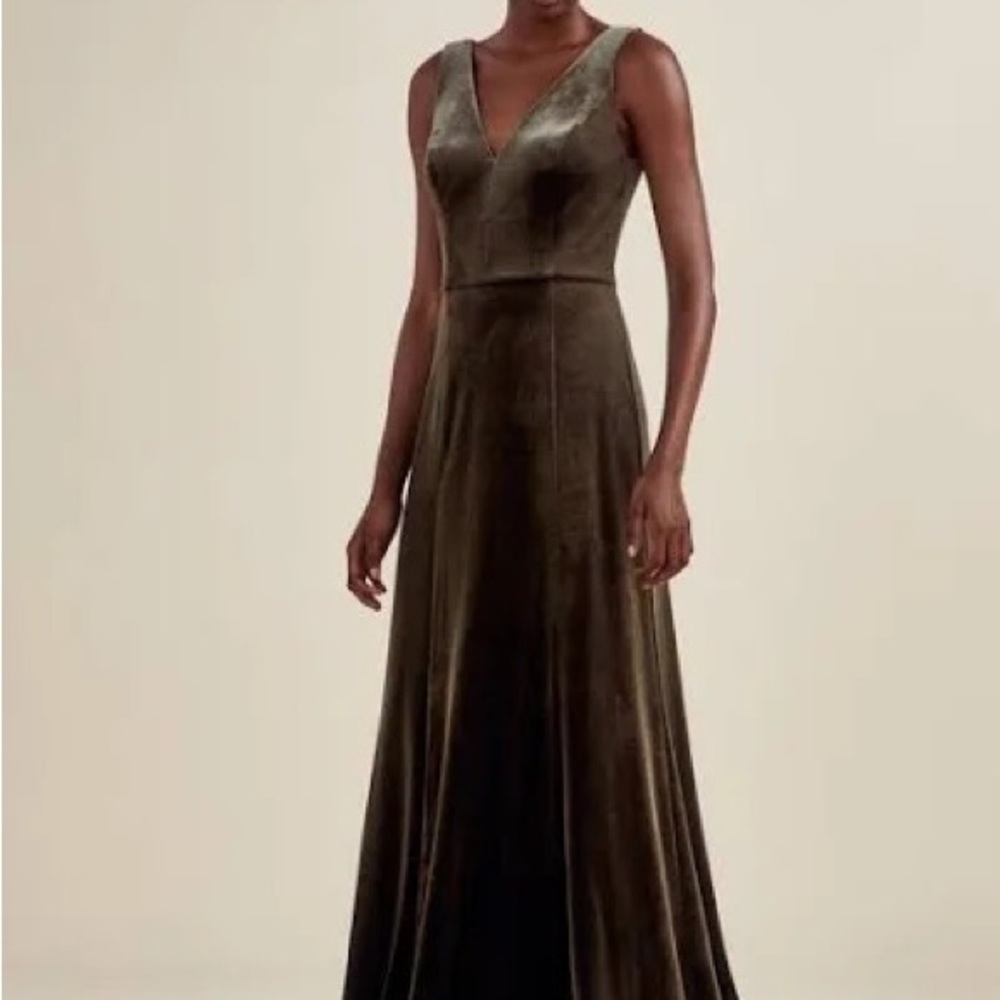 Amsale Nouvelle - Ivy velvet dress